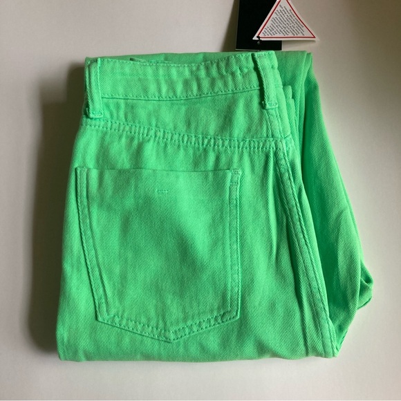 Bright Neon Green Jeans | Perfect for Spring & Summer - Picture 8 of 8